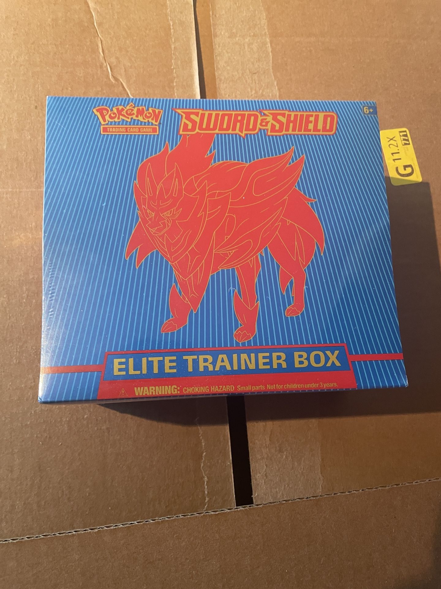 Sword And Shield & Zacian Etb