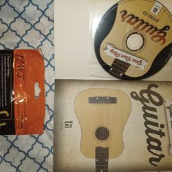 To Play The Guitar Assecories Fender Pix. Guitar Strings, Music Notes Booklet 