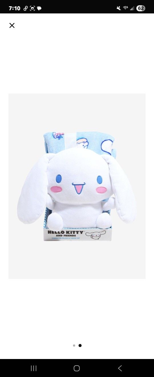 Cinnamoroll Plushie Blanket