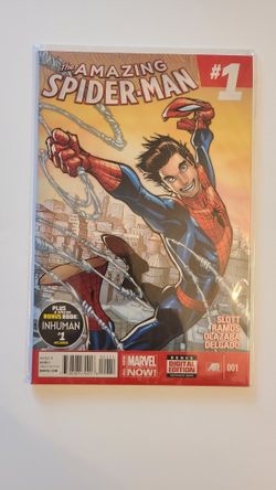 Marvel Now! The Amazing Spider-man #1 W/bonus