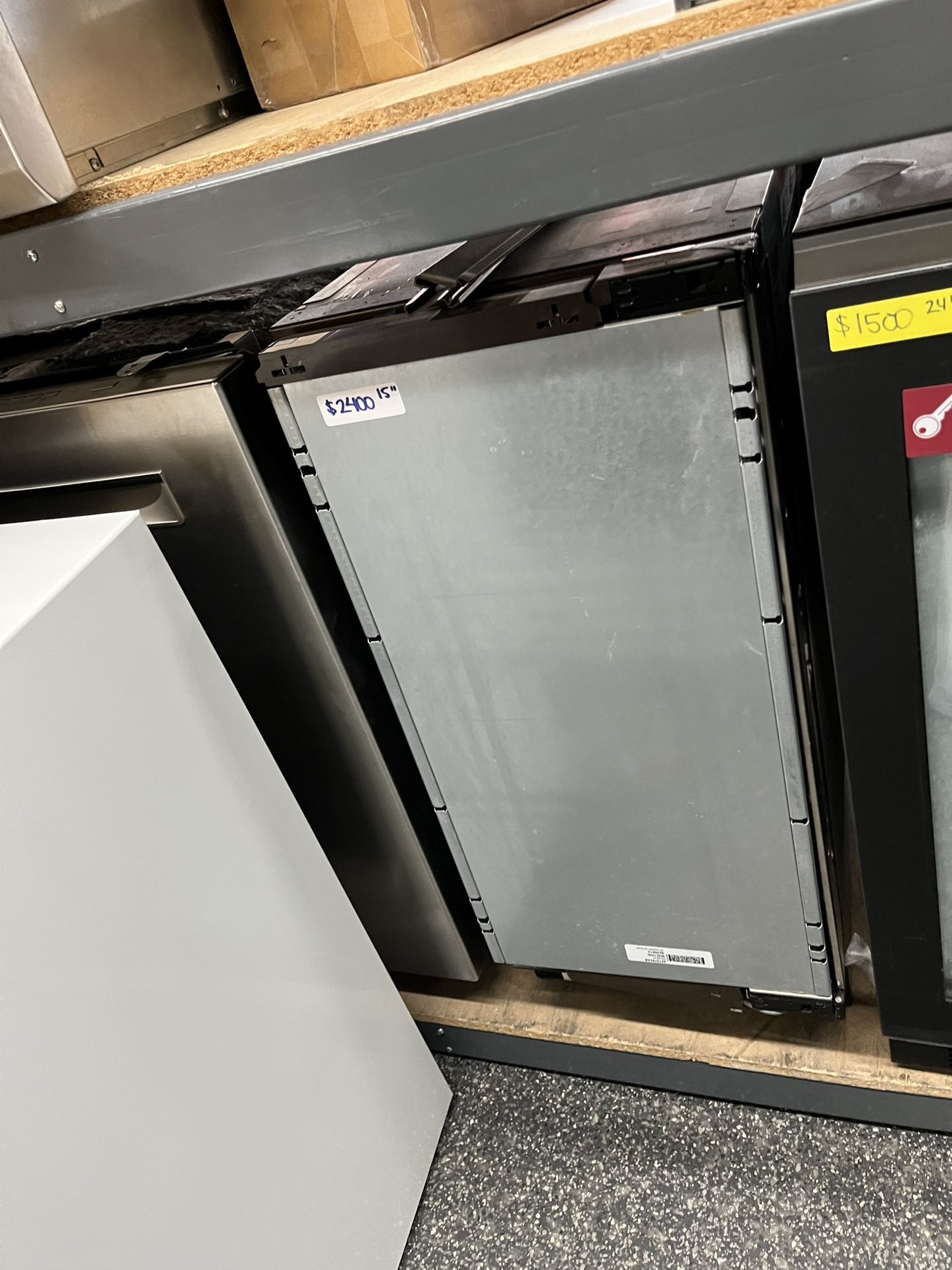 Sub Zero Designer Panel Ready 15” Fridge Beverage Center