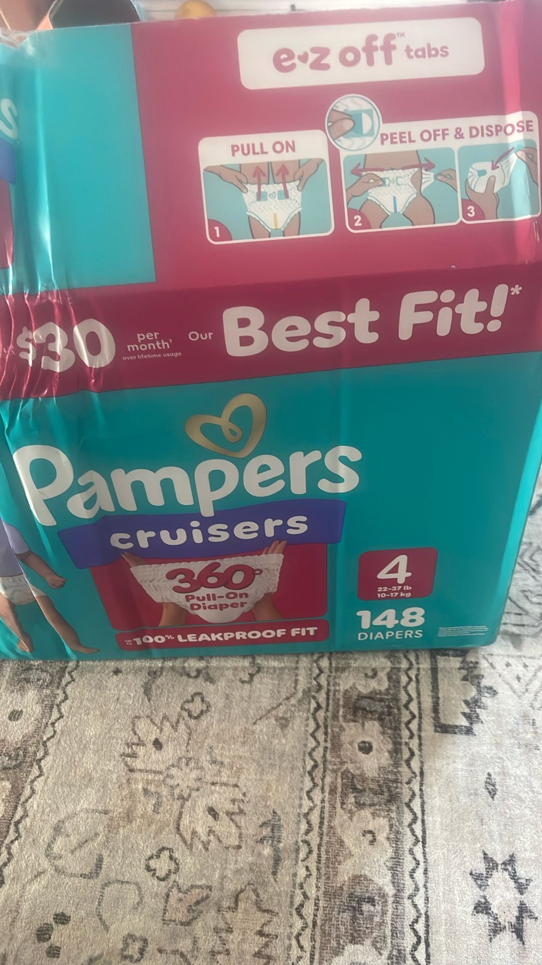 Pampers Pull UPS 