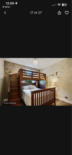 PBK Catalina Stair Loft Bed & Lower Bed Set
