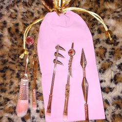 Makeup Brush Set And Bag