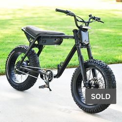 Super73 Z Adventure BLACKOUT ⚡️FRESHLY SERVICED ⚡️ E-BIKE