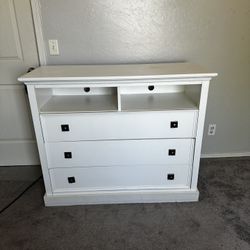 White Wooden Dresser