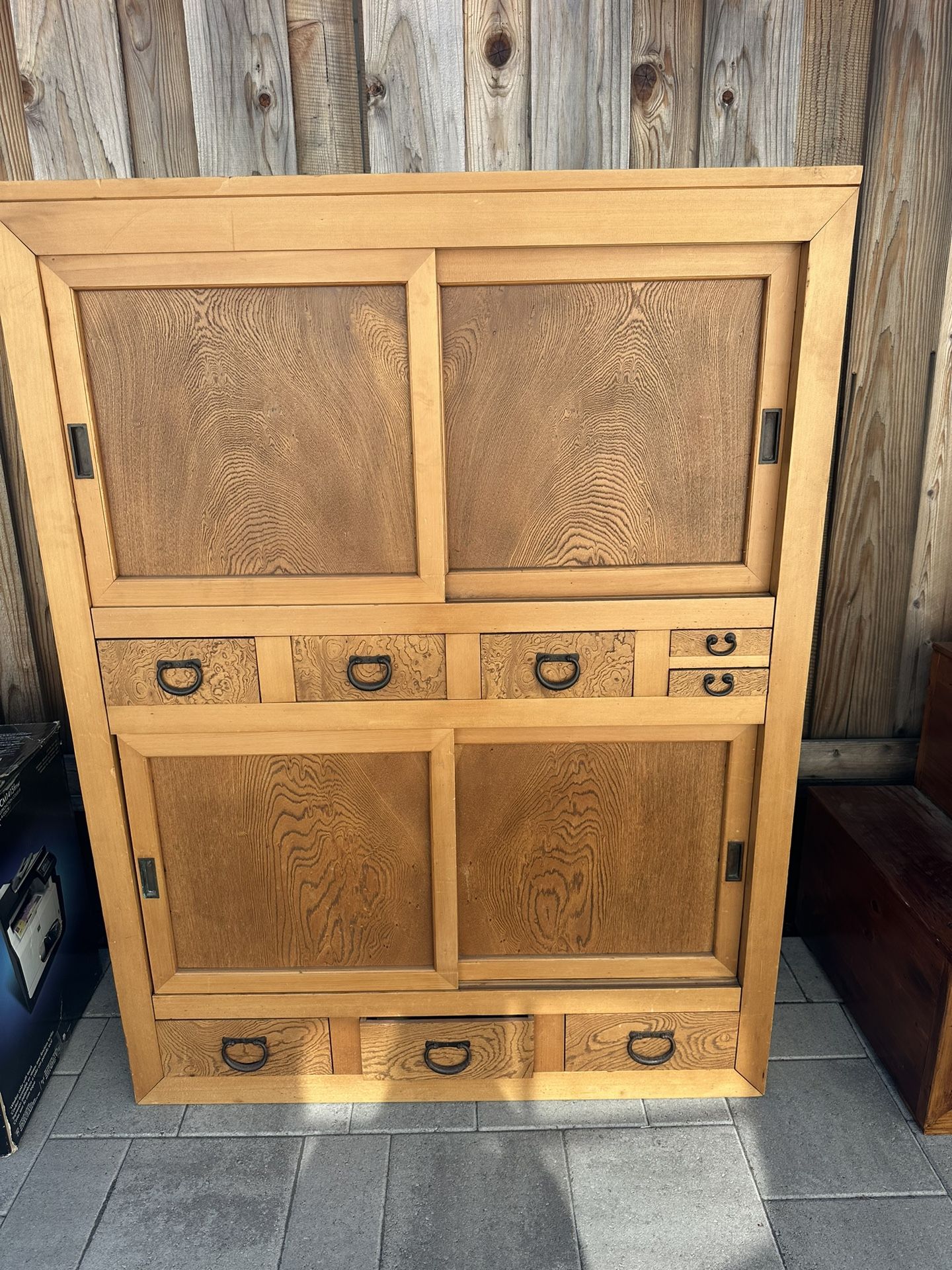 Antique Japanese Wardrobe 