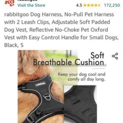 New PET HARNESS Size S. See Photos.  Cash Pickup Only 