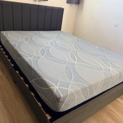 Queen Size Mattress & Frame