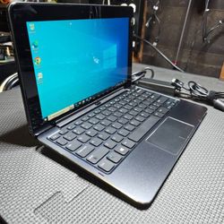 Dell 10.8 in TouchScreen Tablet/Laptop. Windows 10 - $120

