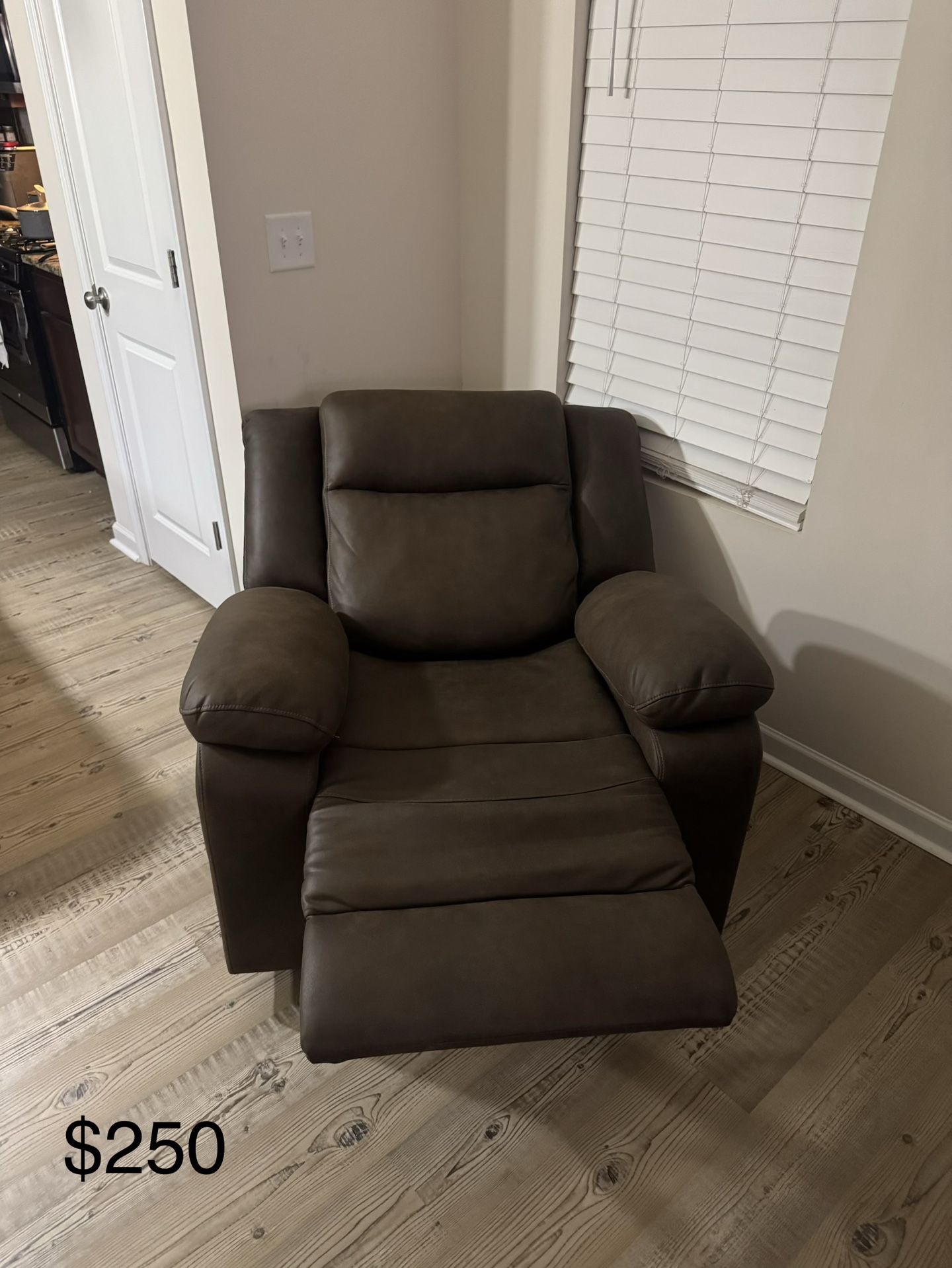 Faux Leather Electric Loveseat Recliner