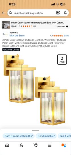 Wall outdoor light Lampara exterior