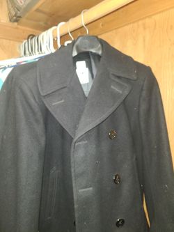AUTHENTIC NAVY PEA COAT
