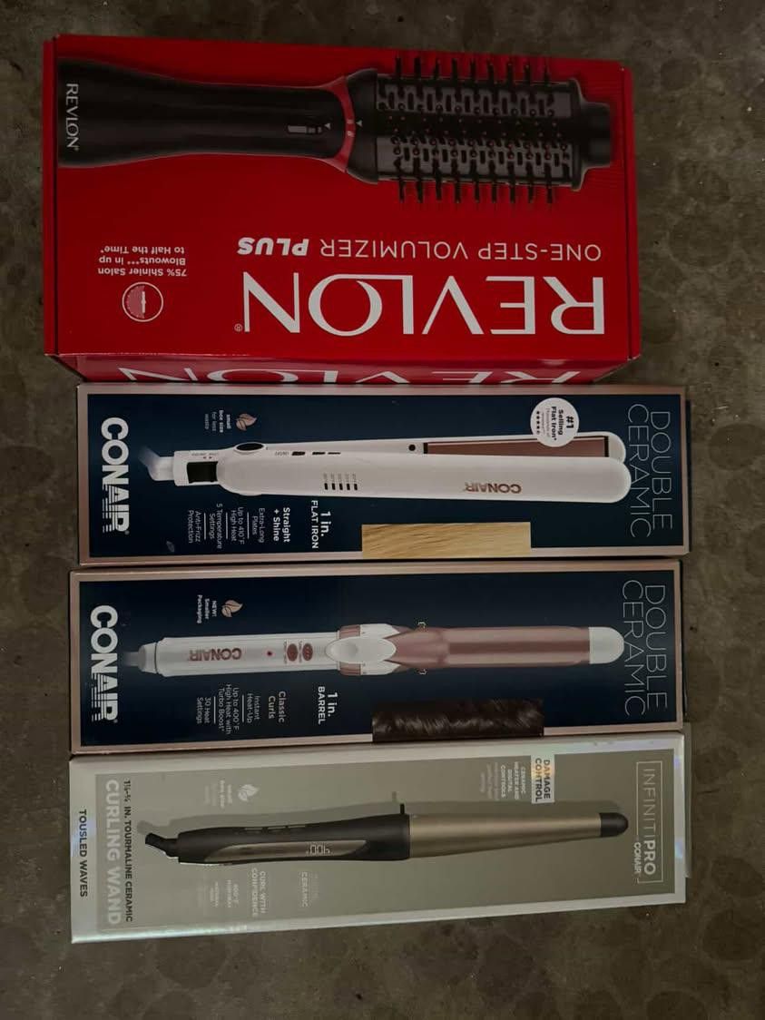 Brand New In Box Hair Appliances
