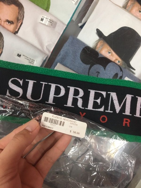 Supreme New York HeadBand authentic