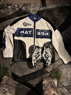 Blue And White Varsity Jacket