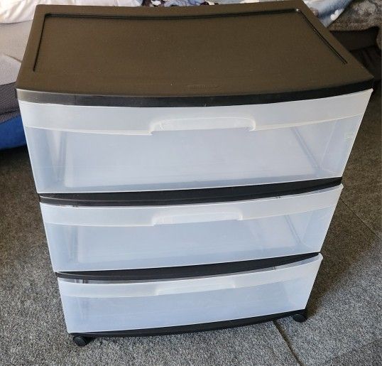 Sterilite Plastic Drawers