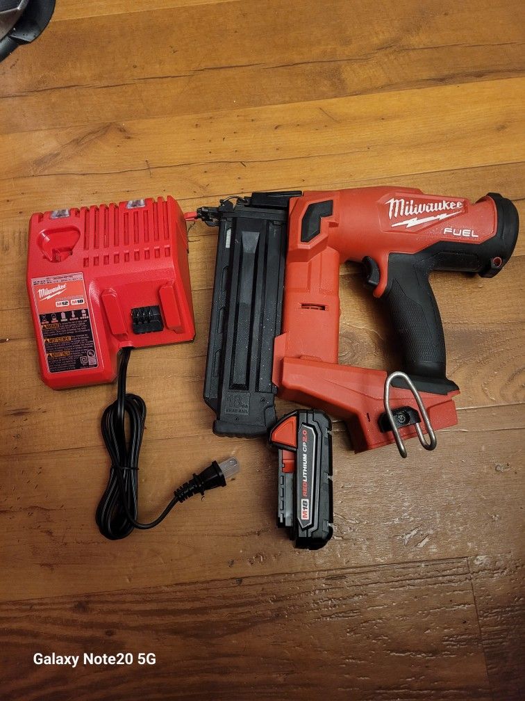 Finish Nailer 18g Fuel