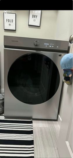 Samsung Front-Load Dryer and washer set Stainless Steel