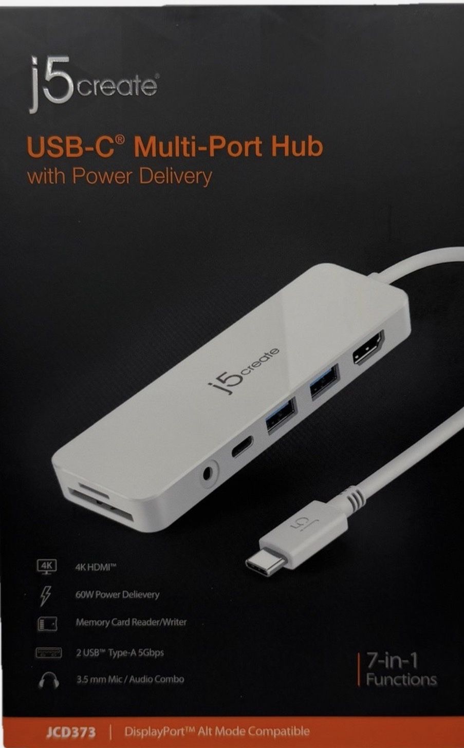 Multi Port Hub Usb-C With Power Delivery