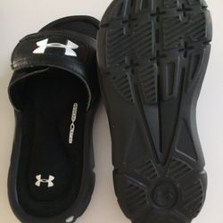 Youth Size 12 Under Armor Soccer Slides, And Nike Cleats