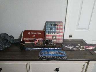 Police Theme Decor