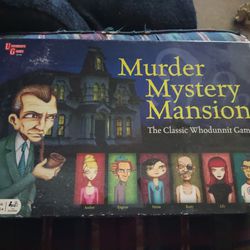 Murder Mystery Mansion by University Games 2008 game