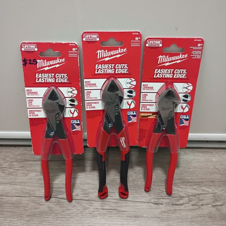 Milwaukee Diagonal Cutter 8"