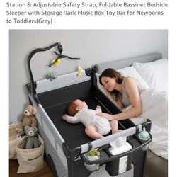 NEW Play Yard, Crib, Bassinet Bedside Sleeper