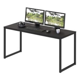 Computer Desk and Dual Monitor Stand