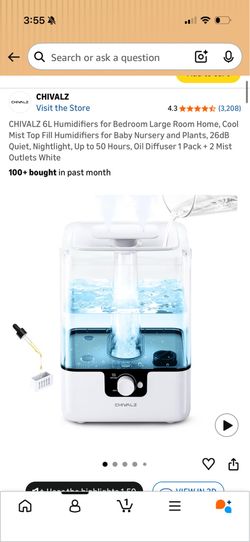 CHIVALZ 6L Humidifiers