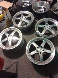 Aluminum wheels 18x8 5x4.5