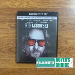 The Big Lebowski (20th Anniversary Edition) 4K UHD Blu-ray Combo Pack [4K UHD Blu-ray + Blu-ray]
