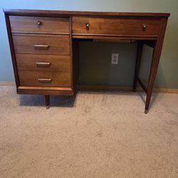 Vintage Sewing Machine Desk 