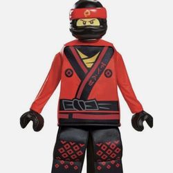 Rare Ninjago Red Block Costume 