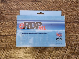 PADI eRDPML Electronic Multilevel Recreational Dive Planner