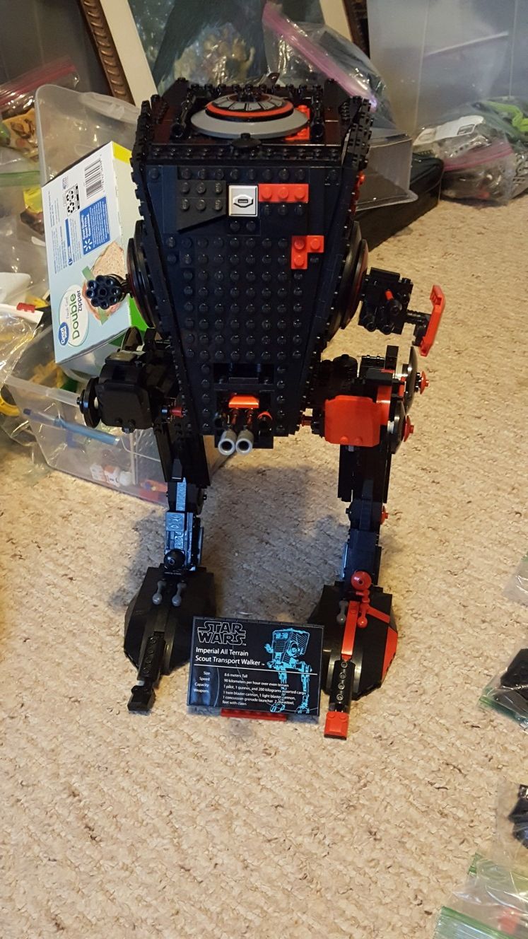 LEGO CUSTOM UCS AT-ST FIRST ORDER STYLE