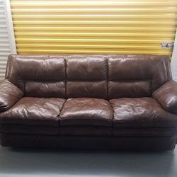 Leather Furniture Set (Premium Quality, Great Condition)