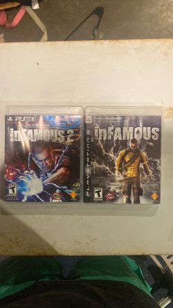 Infamous 1&2 PS3