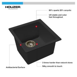 Black Quartz Sink
