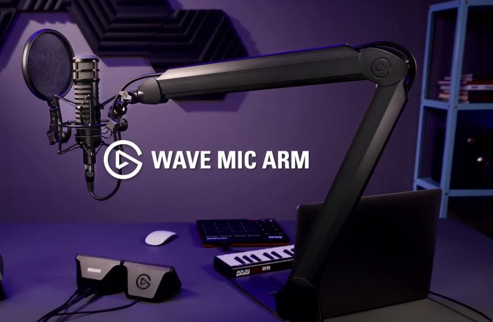 El Gato Wave Mic Arm