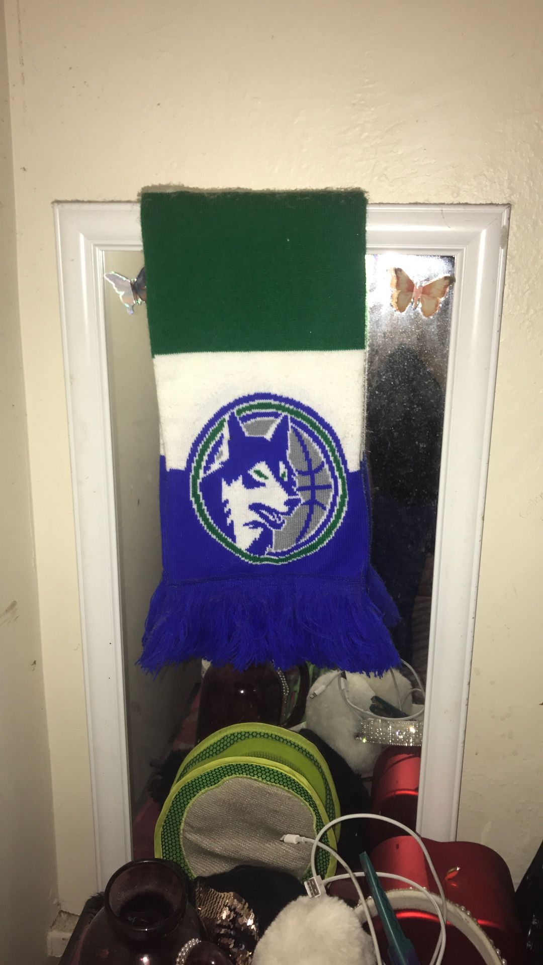 Timberwolves scarf collectible