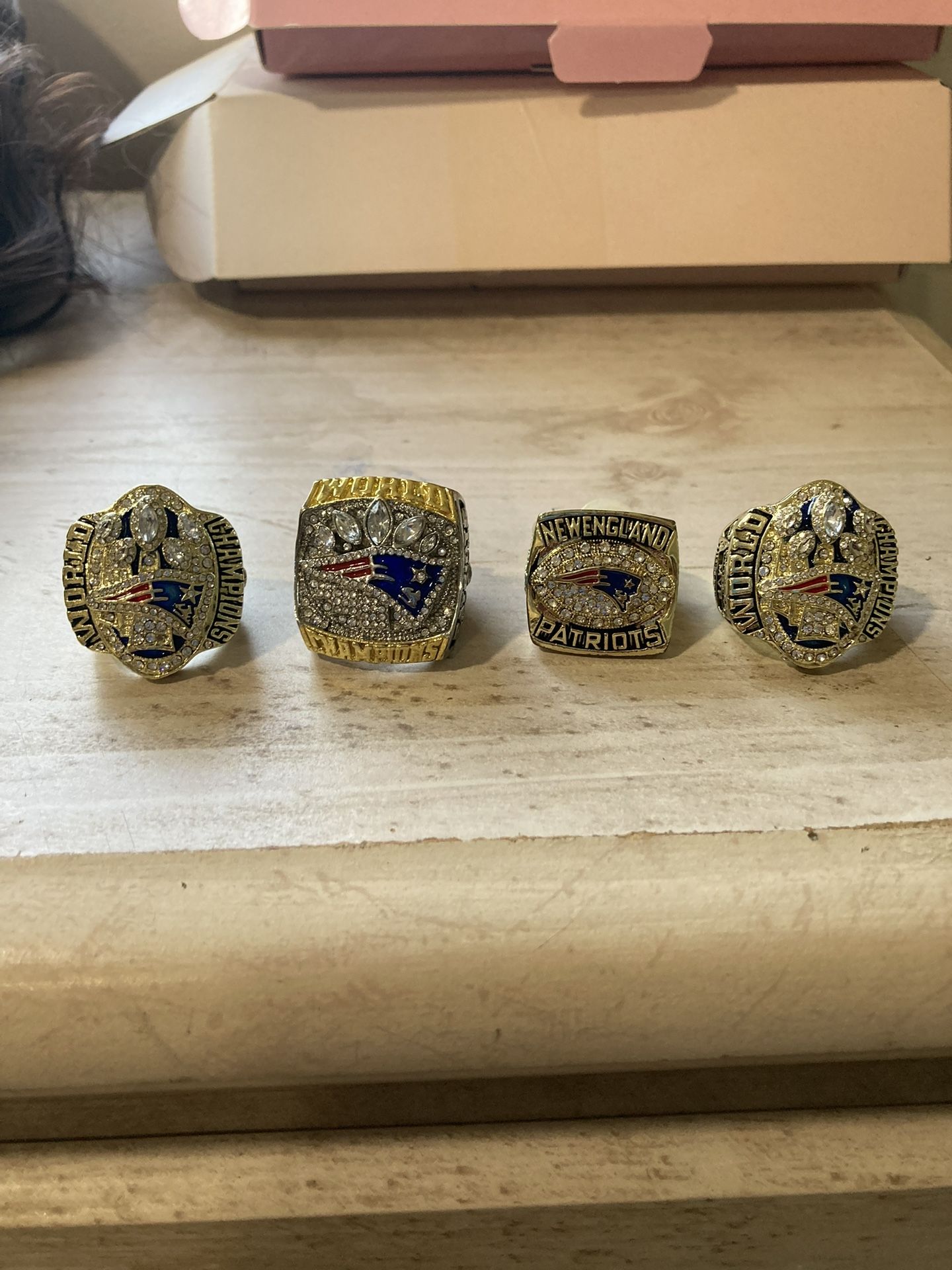 NE Patriots Rings