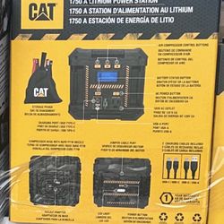 CAT Lithium 4 In 1 Portable Jump Starter, Air Flashlight, 