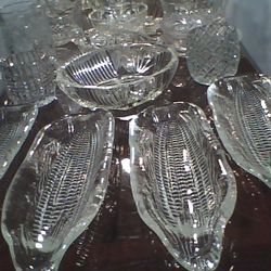 21 piece Crystal Glassware Set