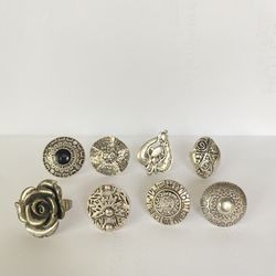 Boho  Unisex Silver Rings  Jewelry Fashion Rings 