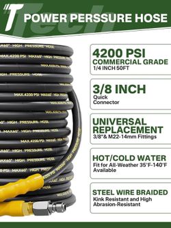 Pressure washer hose