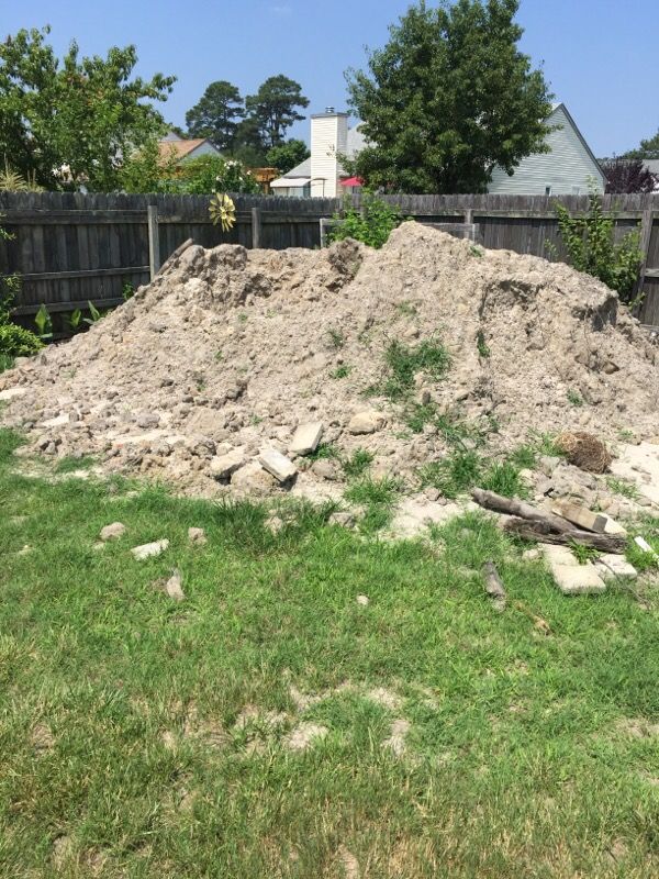 Free fill dirt