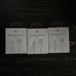 Lightning To USB Charger 2m