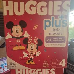 Huggies Size 4 $43 Firme 